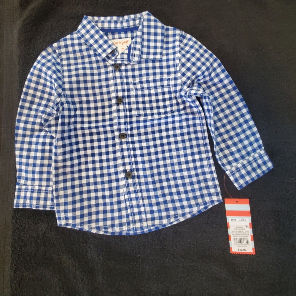 Cat & jack long sleeved shirt